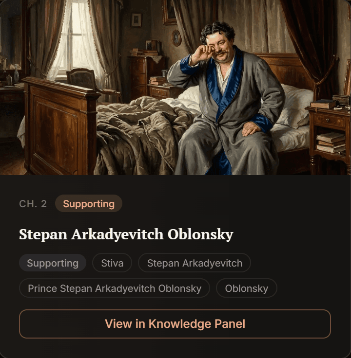 Character card for Oblonsky